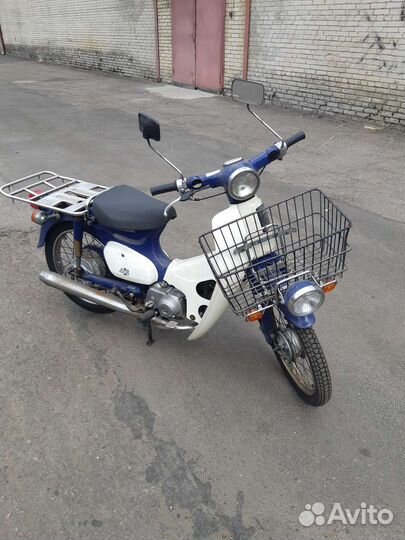Honda cub Легендарный японский мопед