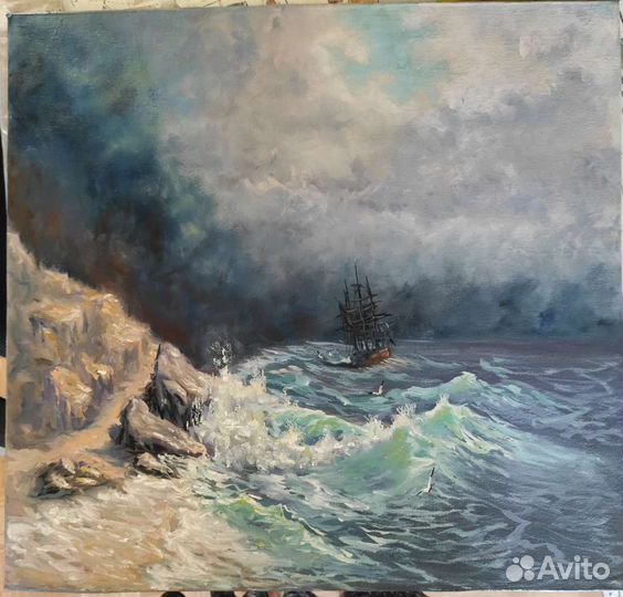 Картина маслом на холсте