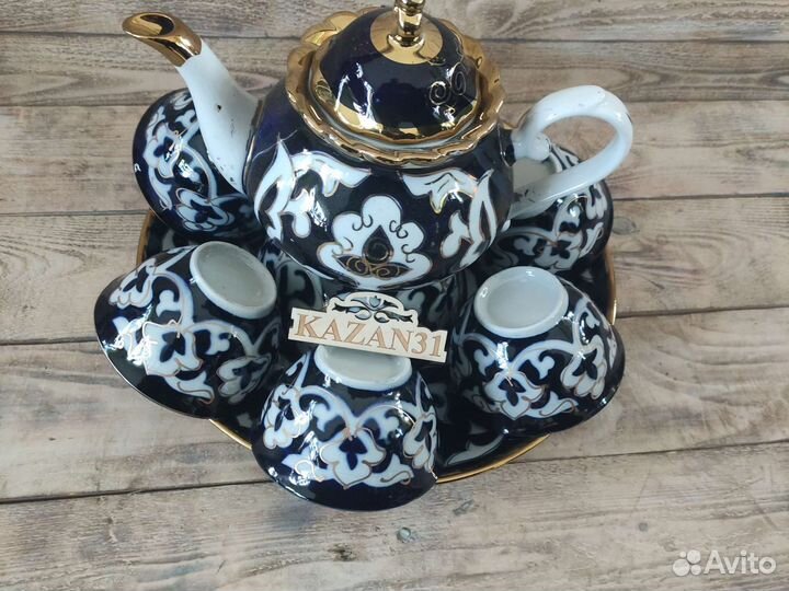 Сервиз чайный узбекский пахта