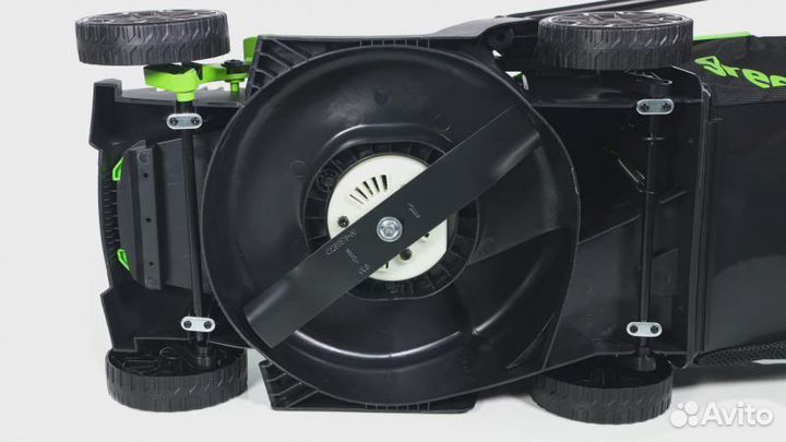 Газонокосилка Greenworks GD24LM33K2, АКБ 2Ач