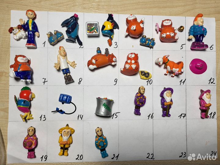 Коллекция киндер серии