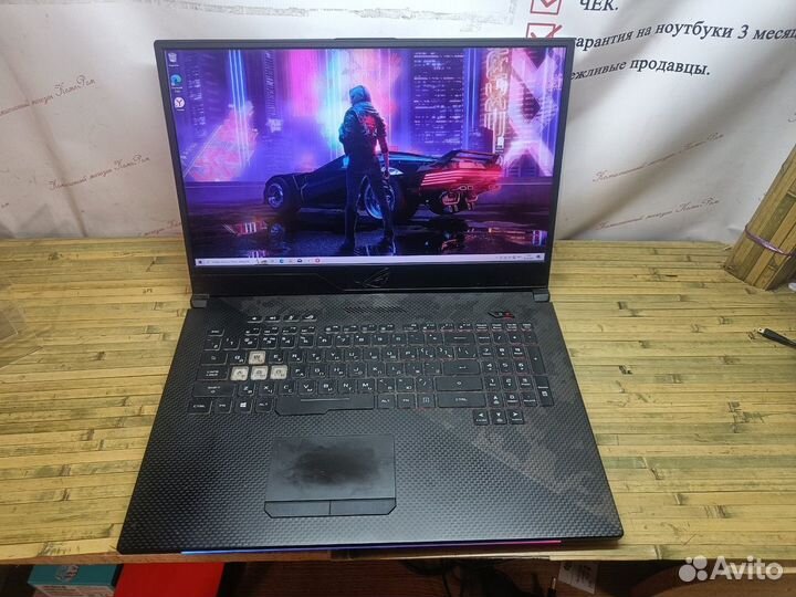 Ноутбук Asus Rog Strix I7 8750H, GTX 1060 6 гб