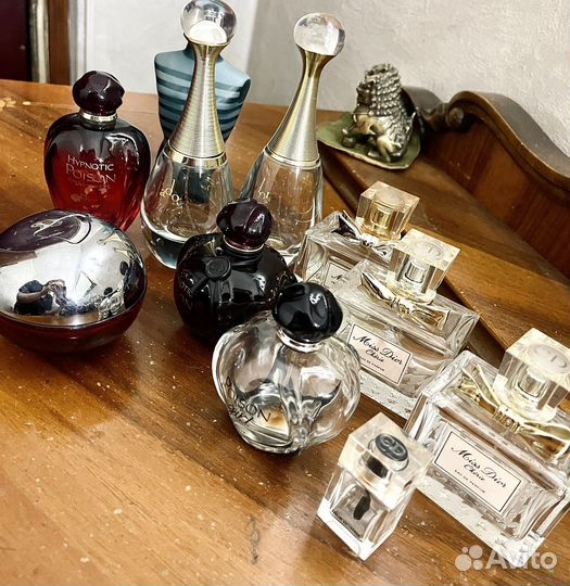 Пустые банки из под духов/кремов