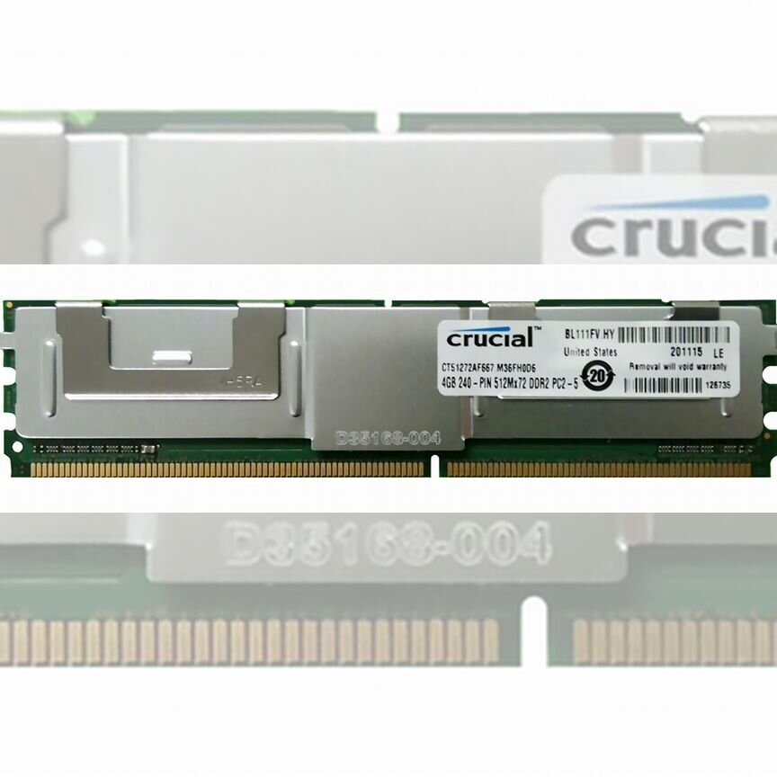 [CT51272AF667.M36FH0D6] Оперативная Память Crucial Ct51272af667.M36fh0d6