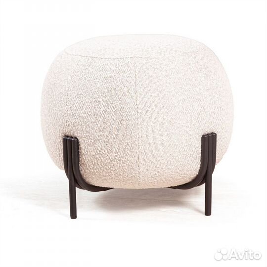 Пуф Bali, букле белый