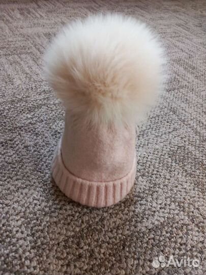 Шапка для девочки 0-3