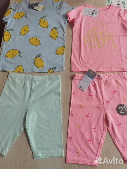 Летние шорты для девочек мальчиков