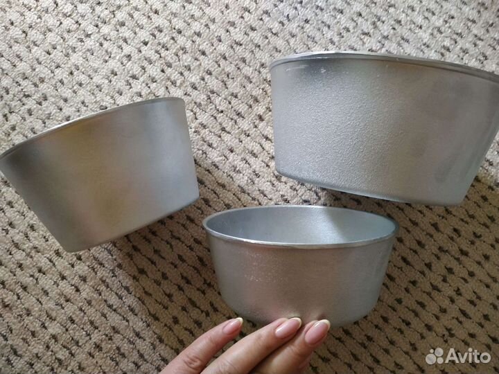 Формы для хлеба(куличей)