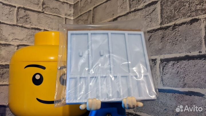 Набор силиконовых форм для панельного дома (1:43)