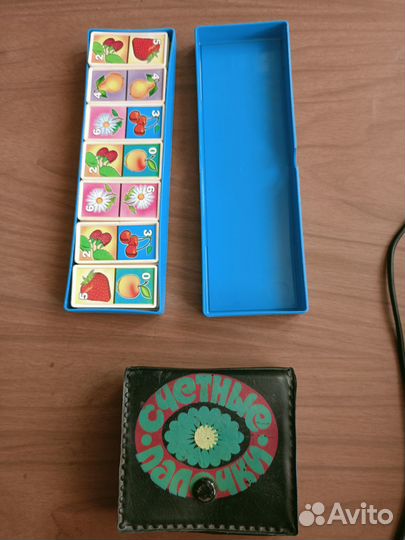 Счетные палочки и домино