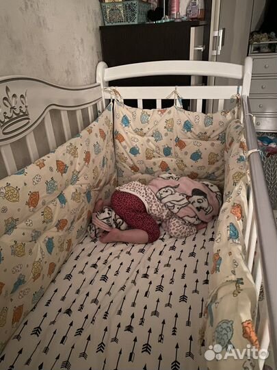 Бортики в детскую кроватку