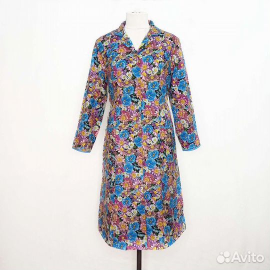 Халат женский на пуговицах новый фланелевый 46-76