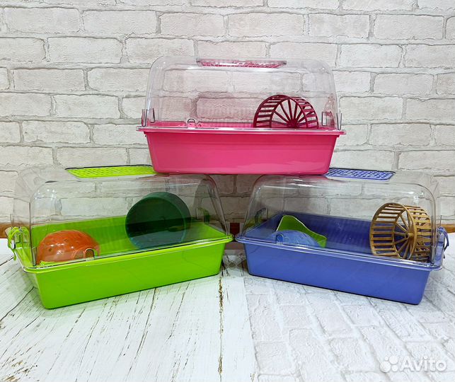 Клетка-террариум для хомячка (новый)