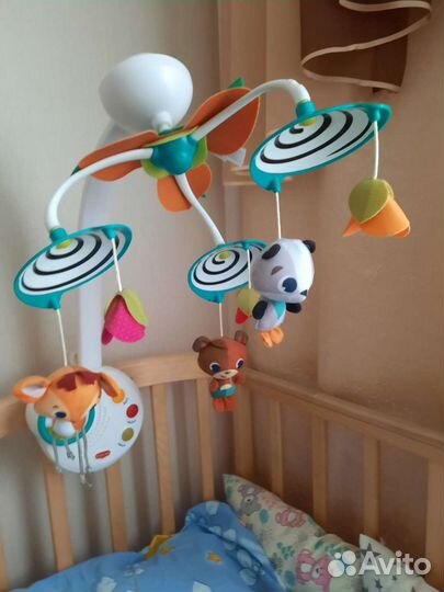 Мобиль на кроватку tiny love сказочный лес