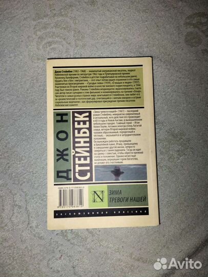 «Зима тревоги нашей», Джон Стейнбек