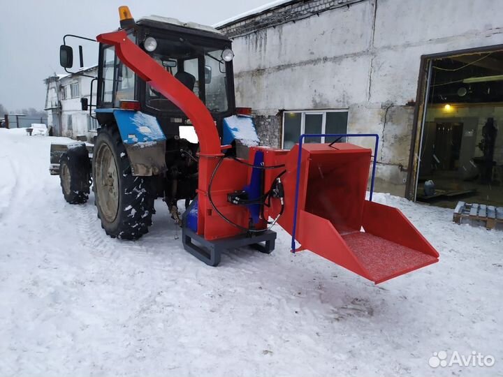 Измельчитель древесины на трактор / Щепорез