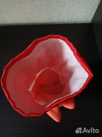 Котик - конфетница, мягкая игрушка