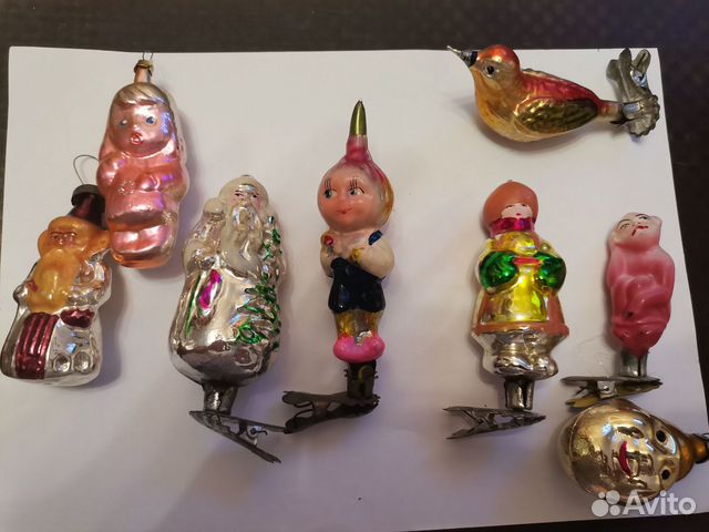 Новогодние игрушки СССР