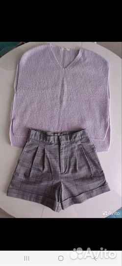 Классические шорты в клетку