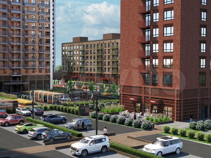 4-к. квартира, 91,5 м², 6/9 эт.