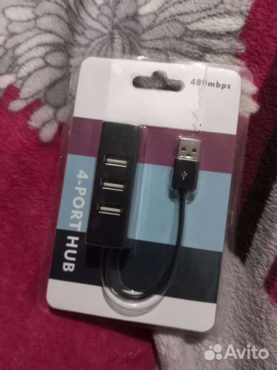 USB хаб 4 Ports