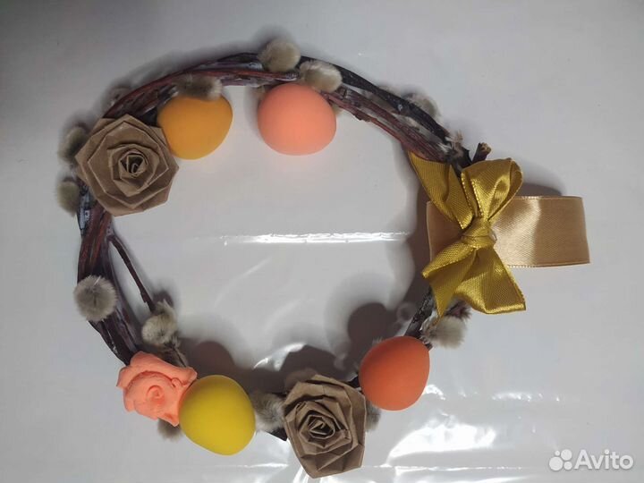 Ручная работа венок и квилинг дерево