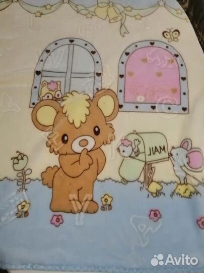 Плед для малыша детский пледик