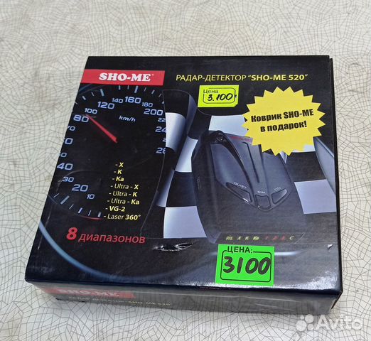 Антирадар sho-me 520