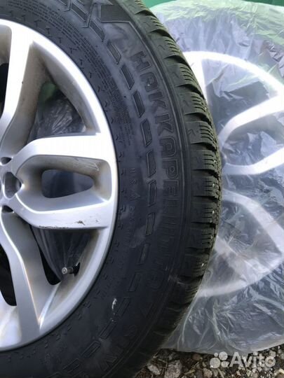 R17 Nokian Tyres Hakkapeliitta 7 SUV 225/60, PCD 5x120 DIA 72.6
