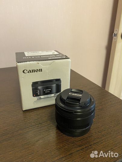 Объектив canon 50mm 1.8