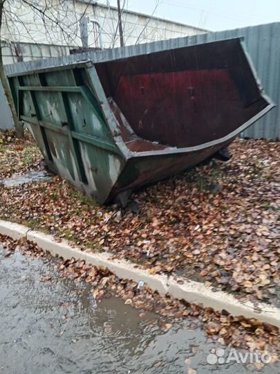 Мусорный контейнер бу 8 м куб