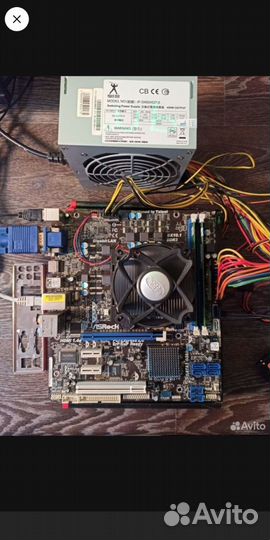 Материнская плата 1155 с процессором