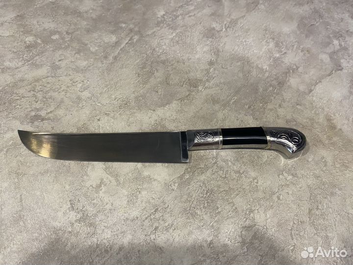 Пчак средний, гарда и навершие Мельхор, цельномета