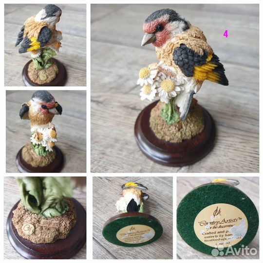 Статуэтка птицы коллекционная