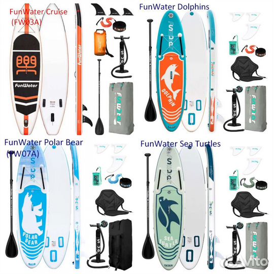 Сапборд, sup, Fanwater JS