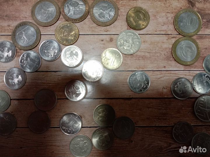 Юбилейные Монеты 10р, 5р, 2р, 1р