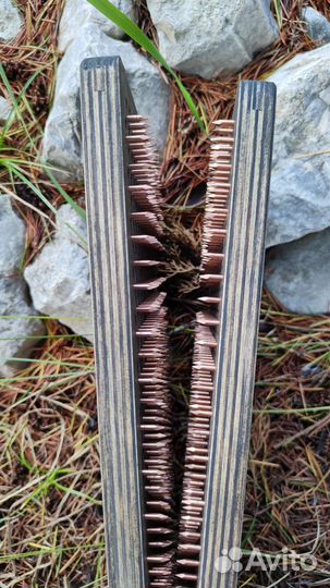 Садху доска медная с медными гвоздями для йоги л