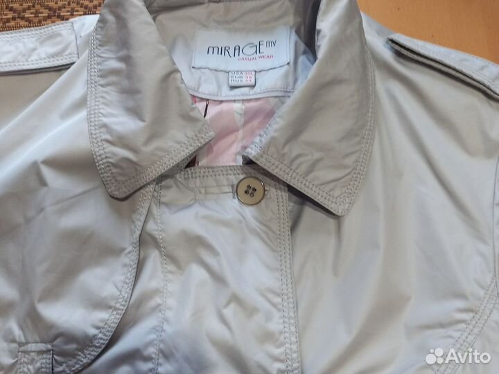 Плащ демисезонный женский 52