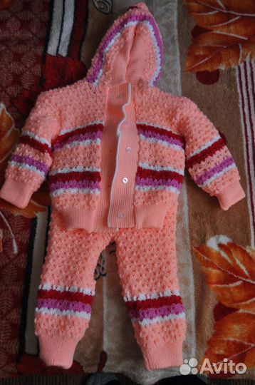 Теплый костюмчик новый