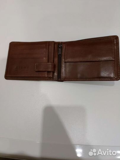 Бумажник мужской натуральная кожа