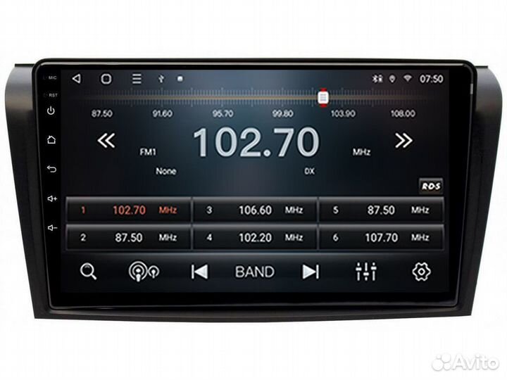 Магнитола Mstar TS109042A для Mazda 3 2003-2008