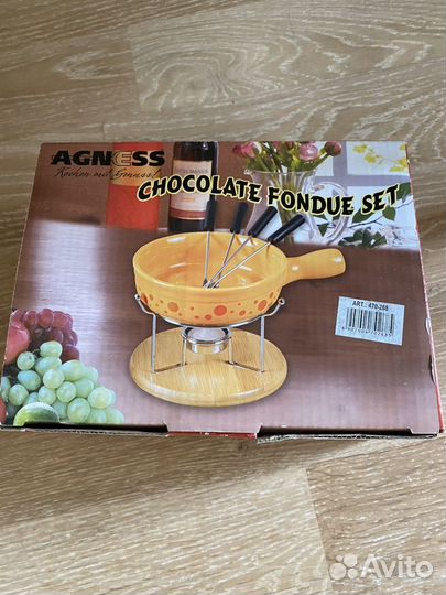 Набор для фондю новый