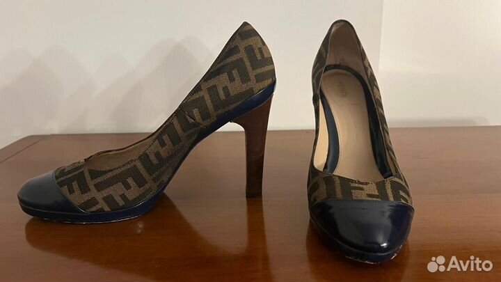 Туфли винтажные fendi