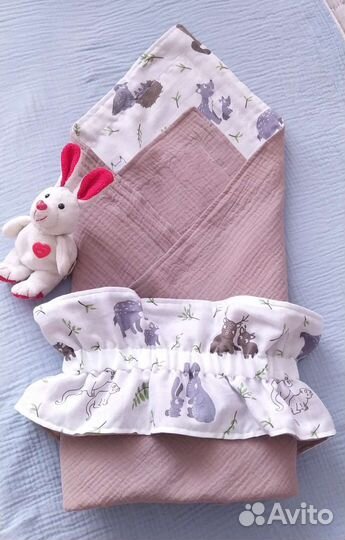 Плед детский муслиновый