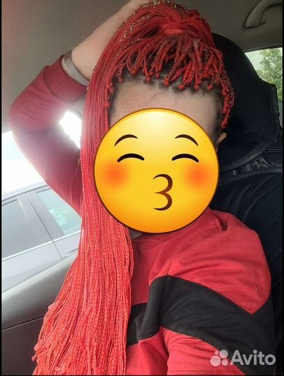 Яркие Зизи Косички (материал)