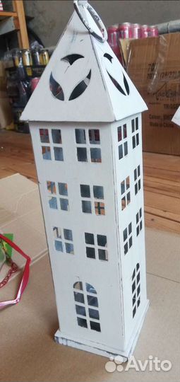 Новогодний декор/Подсвечник металлический