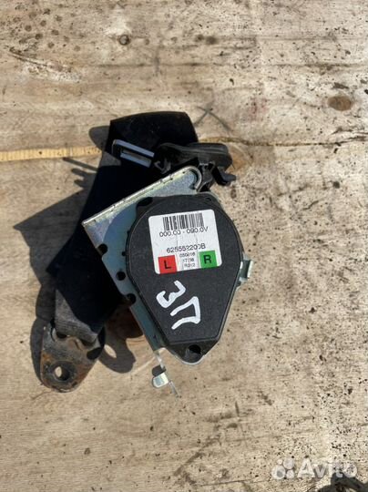 Логан 2 задний ремень безопасности