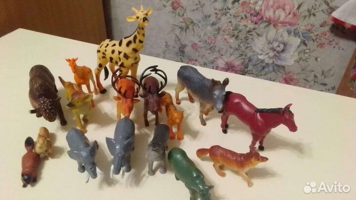 Животные игрушки