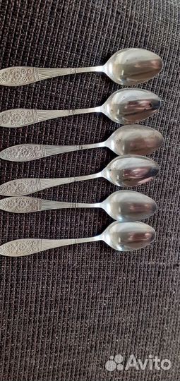 Ложки столовые мельхиор 6 шт