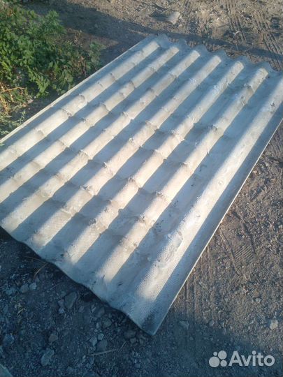 Шифер волновой бу